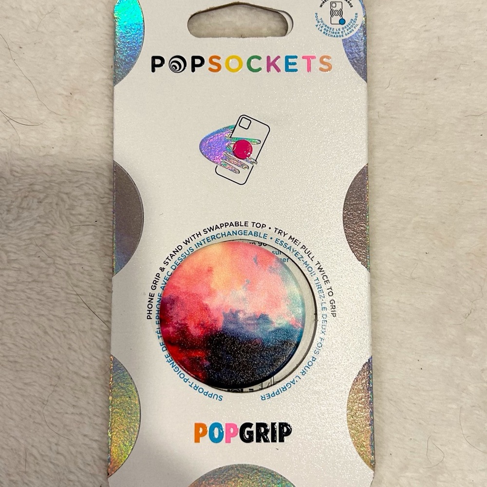 PopSocket PopGrip with Multicolor Design